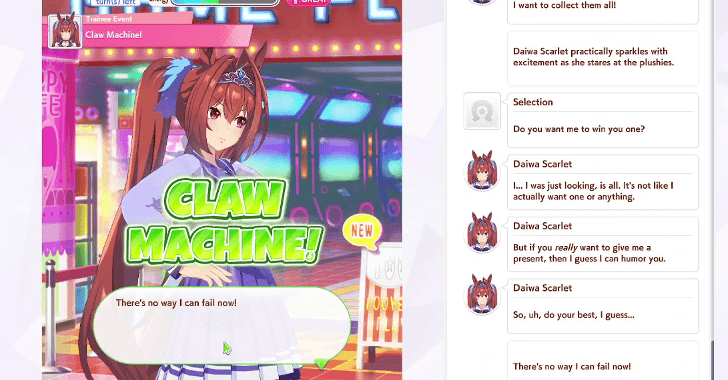 Trigger Claw Machine Minigame after a Recreation Event