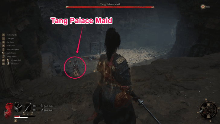 Tang Palace Maid Location