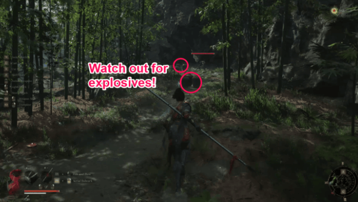 Buddha Cliffs Explosive Barrels