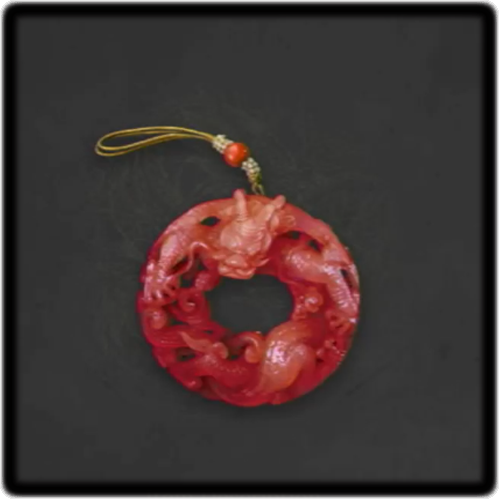 Coiled Dragon Pendant