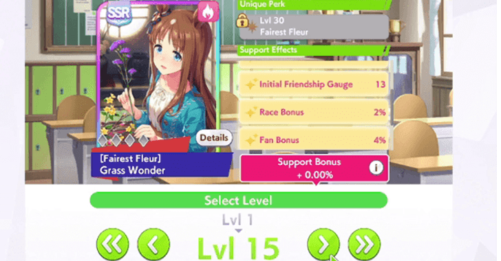 Level up your Support Cards