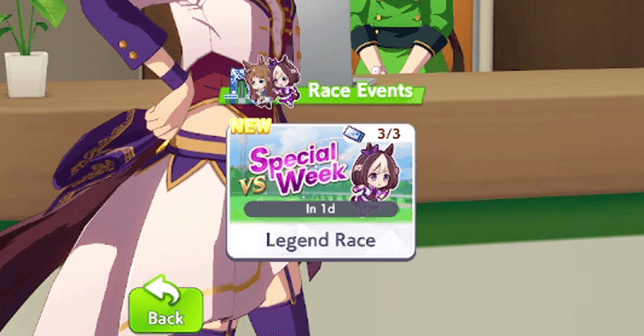 Do Daily Races and Legend Races