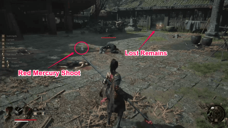 Lightzen Temple Lost Remains Location