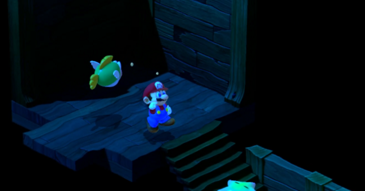Super Mario RPG - Sunken Ship Stairs