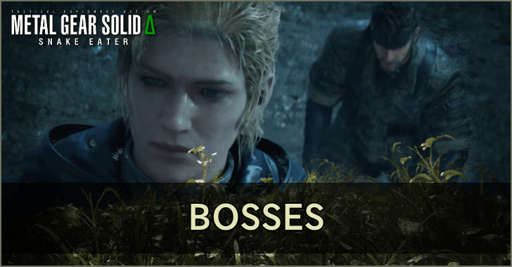 Metal Gear Solid Delta All Bosses