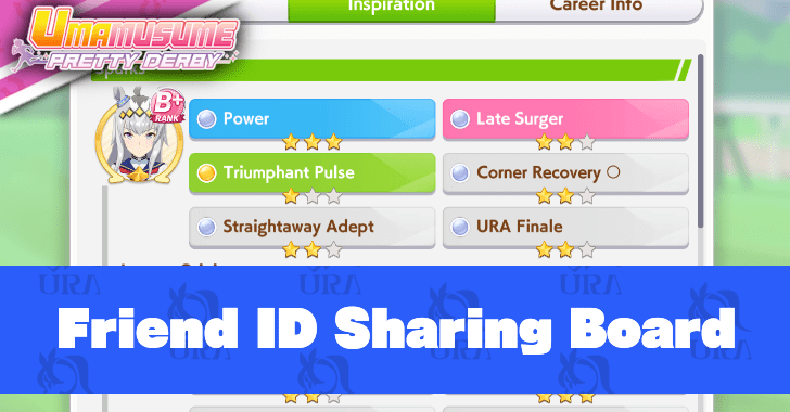 Friend ID Sharing Board