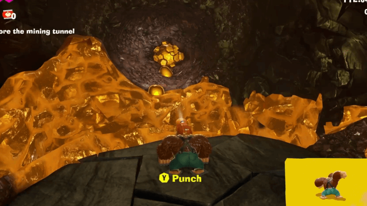 Punch the wall ahead