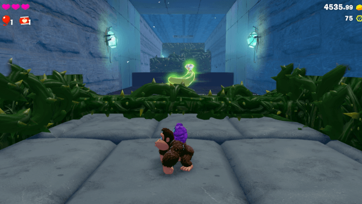 Over the Thorny Path Banandium Gem Overworld Location