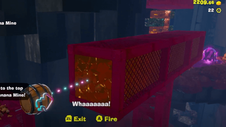 Ride the Barrel to the Banana Mine Climb