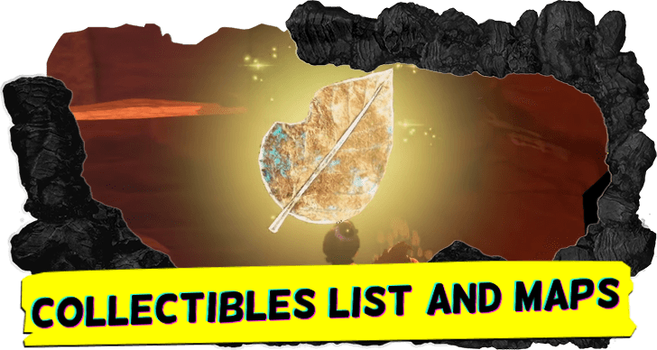 Collectibles List and Maps