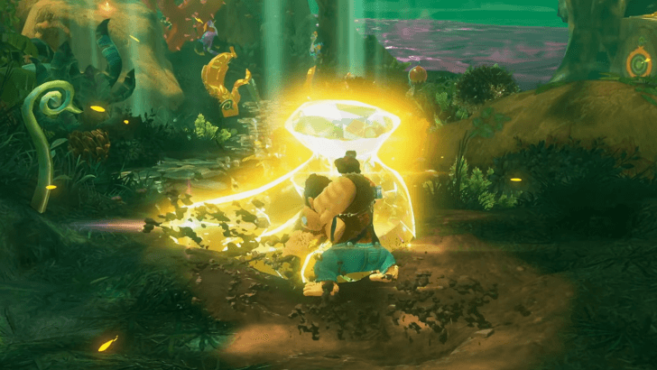 punching a Banandium Gem