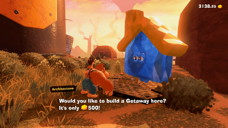 paying Architectone to setup a Getaway