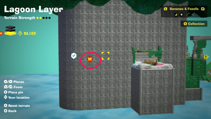 Dipped into Chimpy Channel! Banandium Gem Map Location