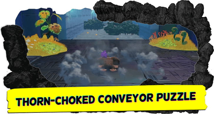 Donkey Kong Bananza Thorn-Choked Conveyor Puzzle Guide