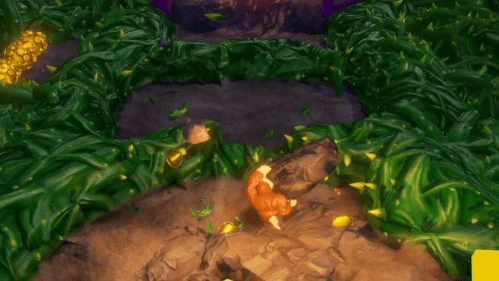 Swing the Rock at the Thorns