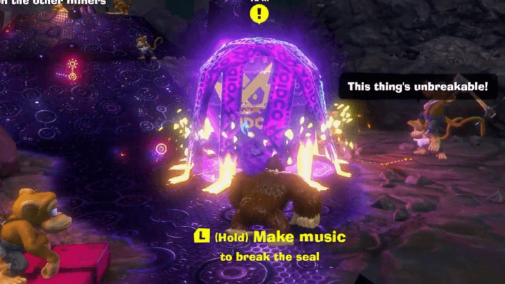 Make music to destroy the seal
