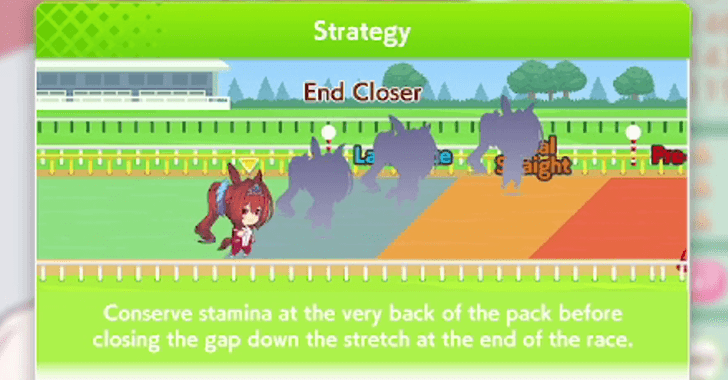 End Closer will start last then quickly speed through the rest of the pack