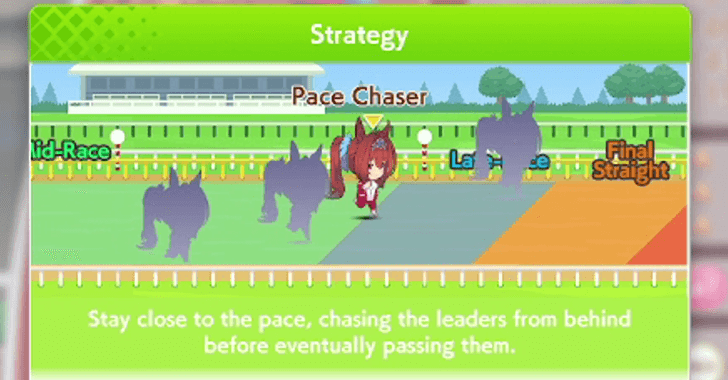 Pace Chasers will try to follow the leader of the race, then overtake them near the race