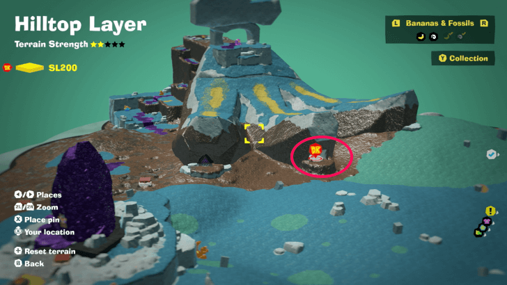 Bananas All the Way Down Banandium Gem Map Location