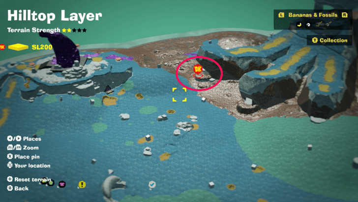 Against the Oncoming Tide Banandium Gem Map Location