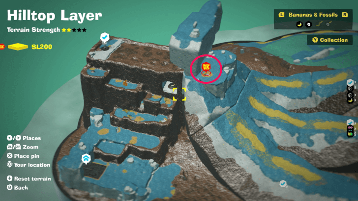 Peeled from Peel Peak Banandium Gem Map Location