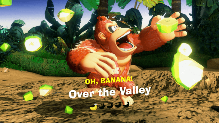Over the Valley Banandium Gem Overworld Location