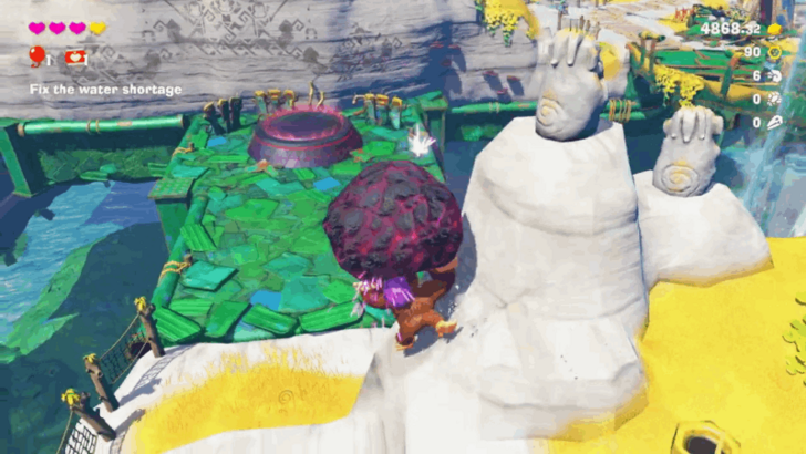 Lagoon Layer Battle Challenge 5 Overworld Location