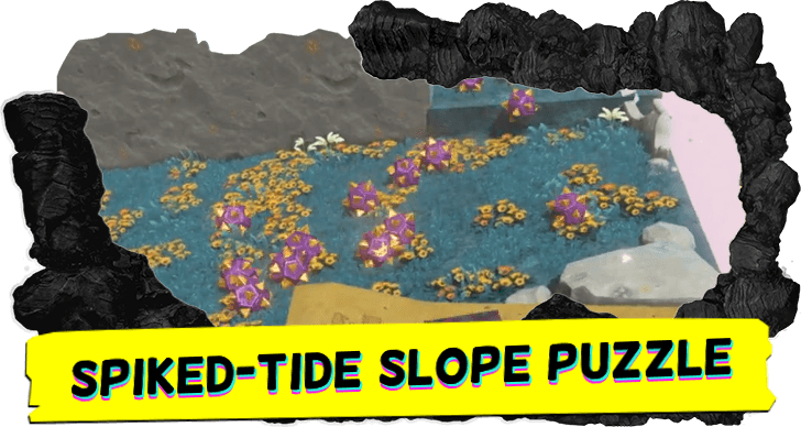 Spiked-Tide Slope Puzzle Guide