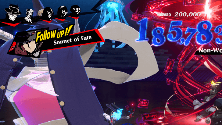 P5 Phantom X - Sepia Guide - Sonnet of Fate Follow-Up Attack