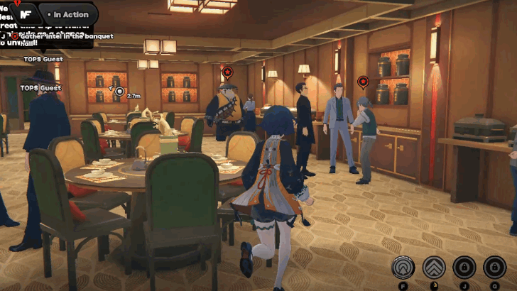 Gather Intel in the Banquet Hall