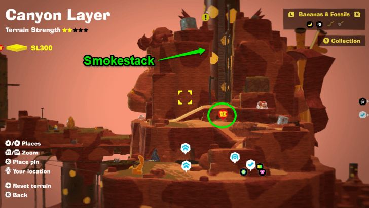 Sleeping by the Smokestack Banandium Gem Map Location