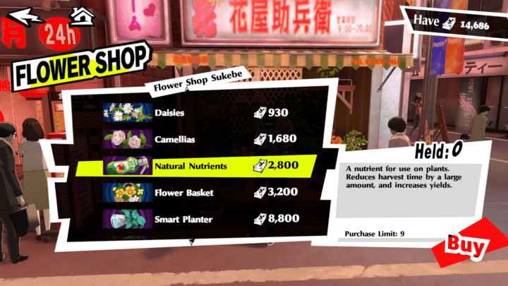 Persona 5 Phantom X - Flower Shop