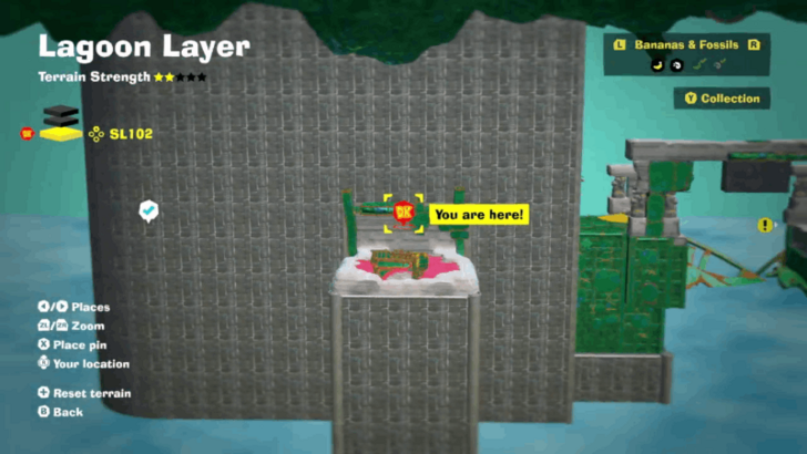 Lagoon Layer Challenge Course 3 Challenge Course Ruin Map Location