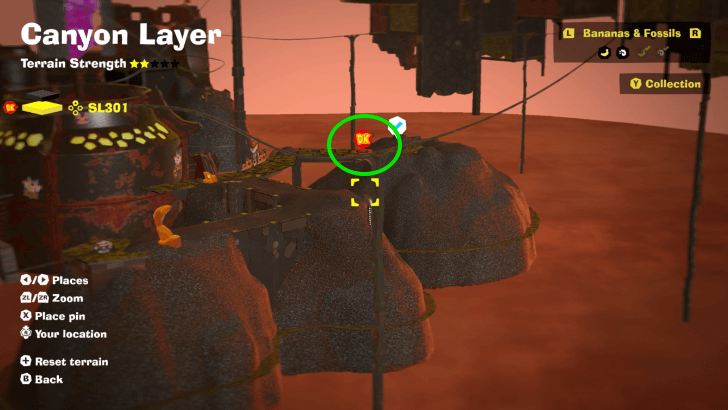 Beat Grumpy Kong! Banandium Gem Map Location