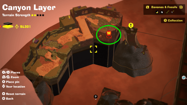 Battle Laser-Wall Brawl Banandium Gem Map Location