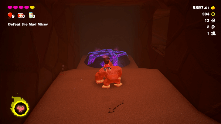 Battle Laser-Wall Brawl Banandium Gem Overworld Location