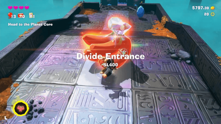 Donkey Kong Bananza - Orange Banandium Gem in SL 400 The Divide