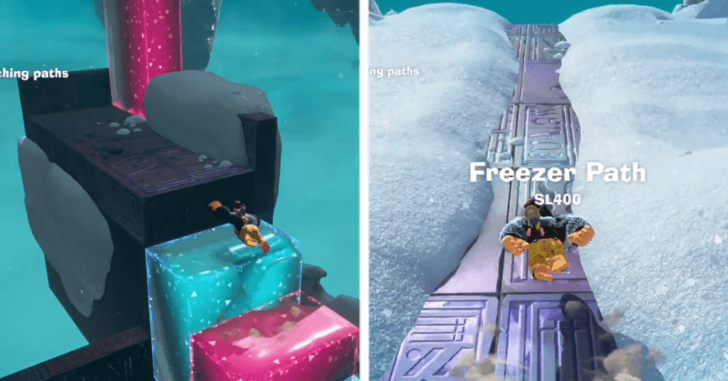 Donkey Kong Bananza - Freezer Path in SL 400 The Divide