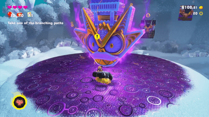 Donkey Kong Bananza - Freezer Path Void Stake in SL 400 The Divide