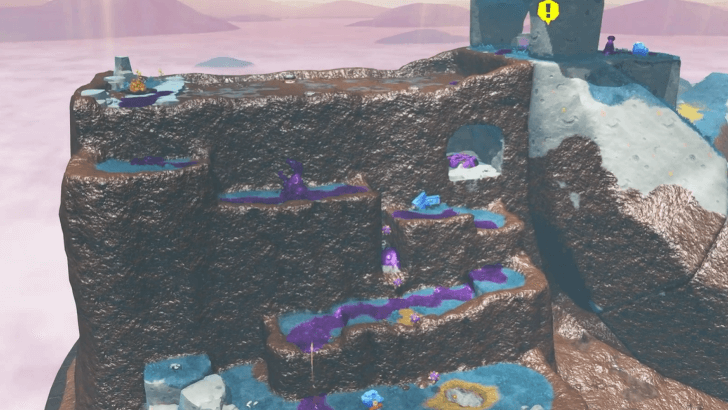 Chunk Jump to get to Peel Peak