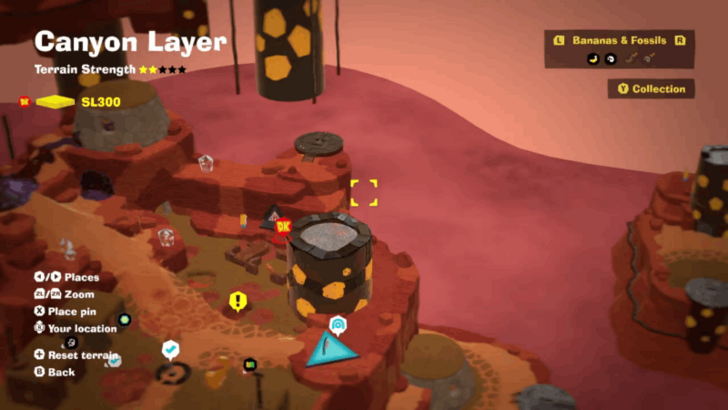 Canyon Layer Challenge Course 1 Map Location