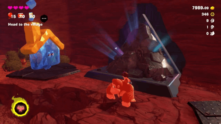 Canyon Layer Challenge Course 1 Challenge Course Ruin Overworld Location