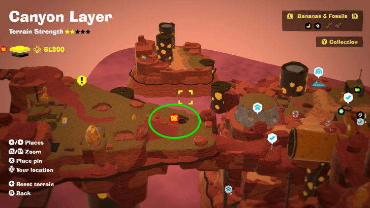 Battle Explosive Laps Banandium Gem Map Location