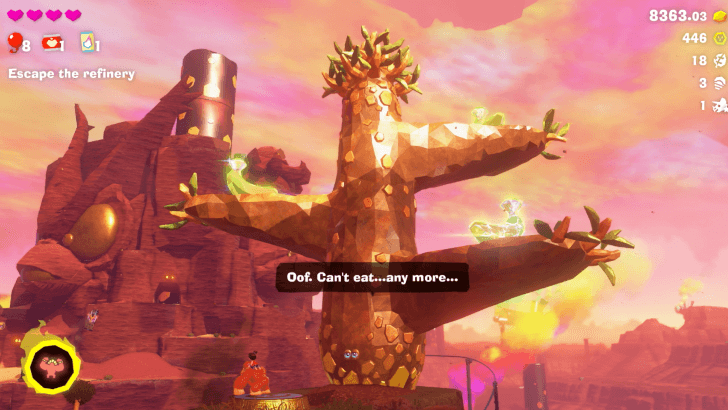 The Canyon Growtone Banandium Gem Overworld Location