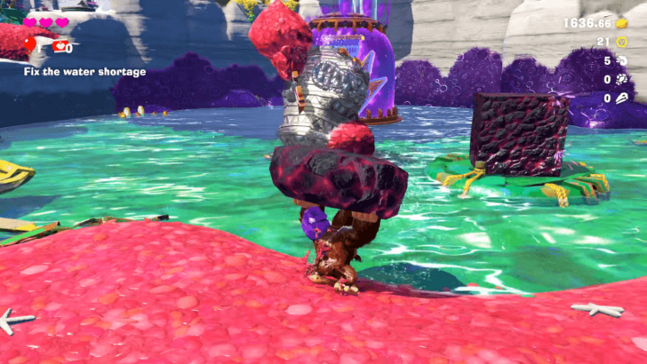 Throw a Boom Rock at the Concrete Crockoid