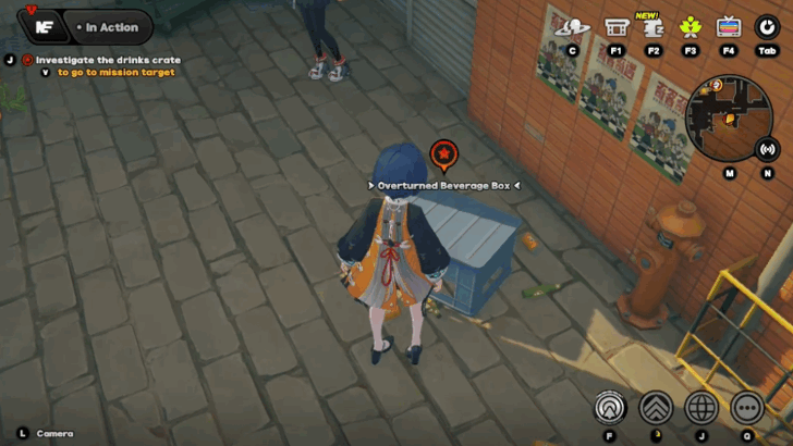 Investigate the Drinks Crate