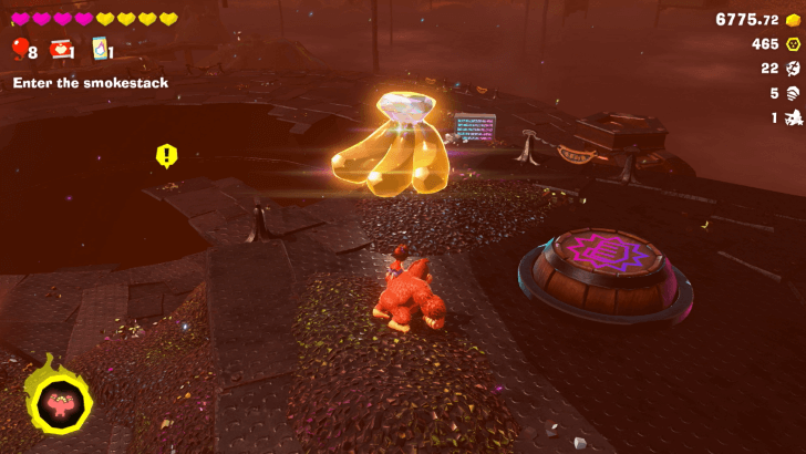 Dropped into the Refinery Depths! Banandium Gem Overworld Location