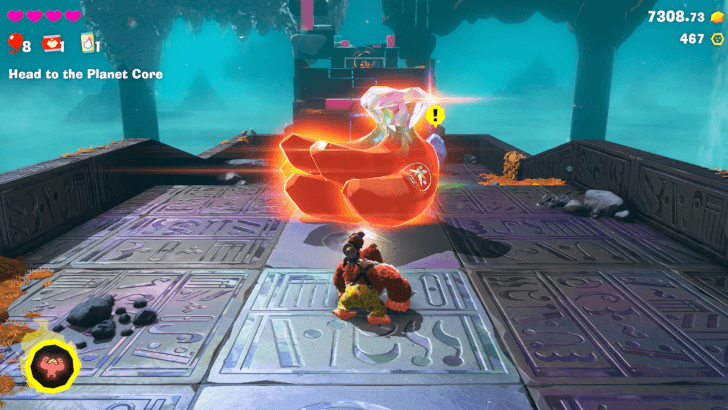 Stomped Stompenclomper! Banandium Gem Overworld Location