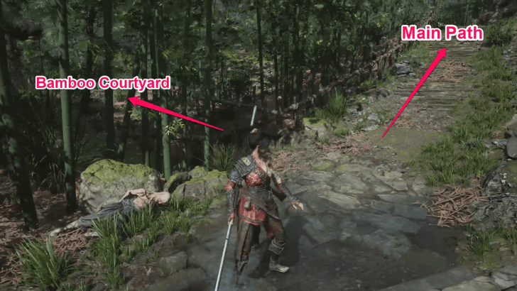 Bamboo Courtyard Location