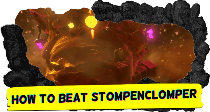 Donkey Kong Bananza How to Beat Stompenclomper